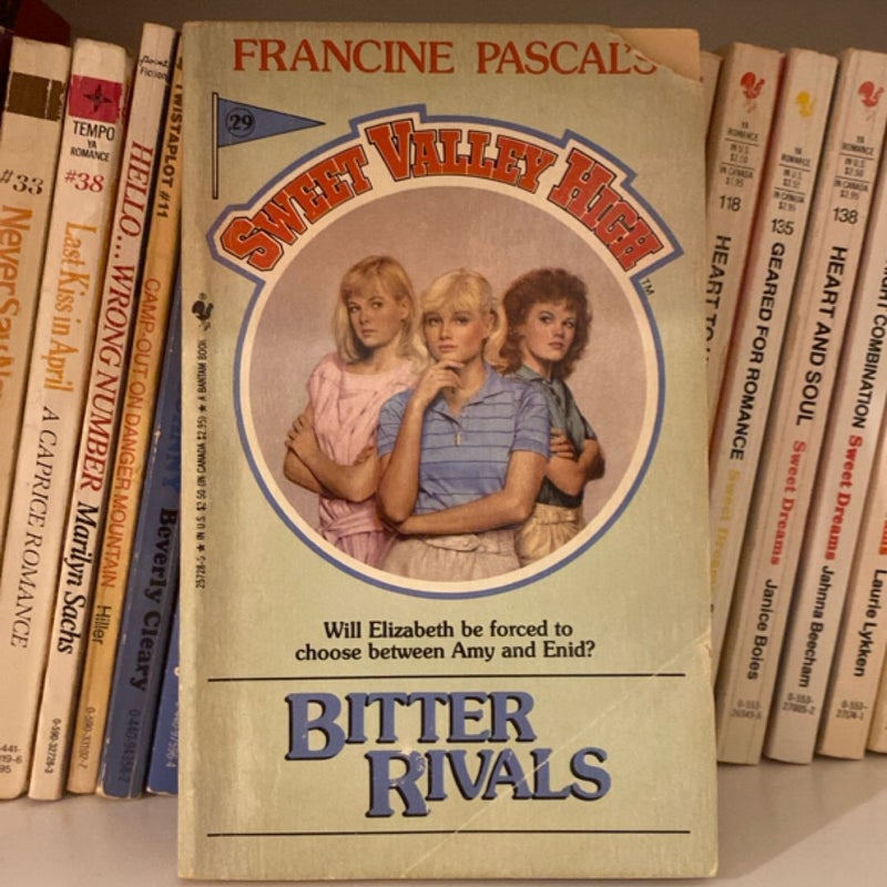 Bitter Rivals  Sweet Valley High