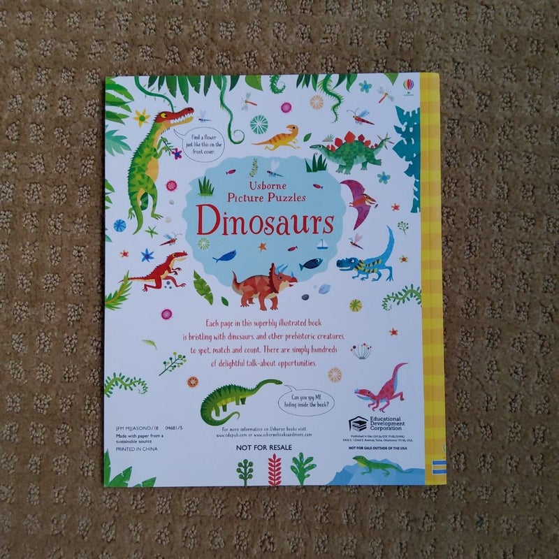 Dinosaurs Book and Jigsaw Puzzle