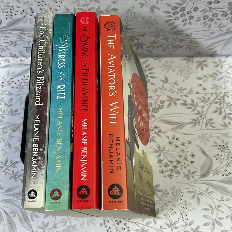 Melanie Benjamin 4 Paperback Bundle