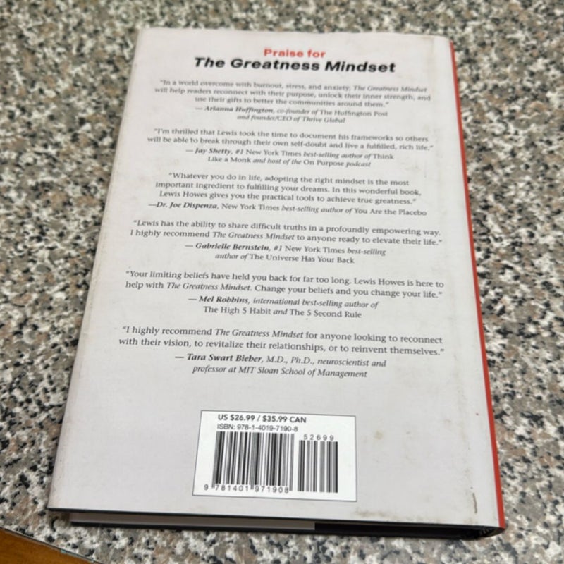 The Greatness Mindset First Edition