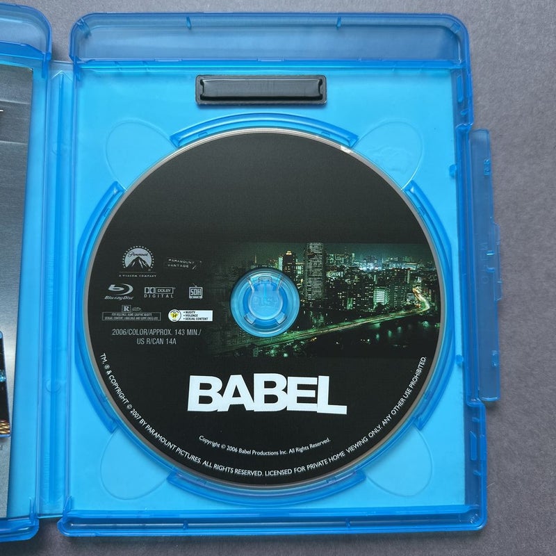 Babel - Blu-ray DVD