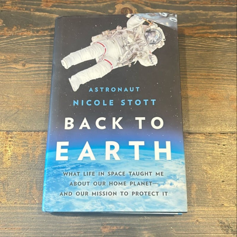 Back to Earth (signed copy)