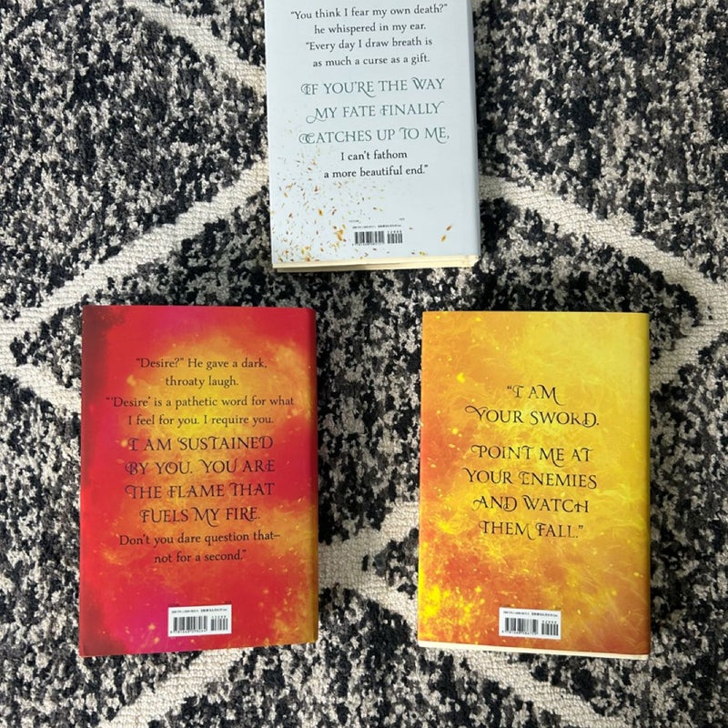 Heat of the Everflame, Glow of the Everflame, and Spark of a Everflame 