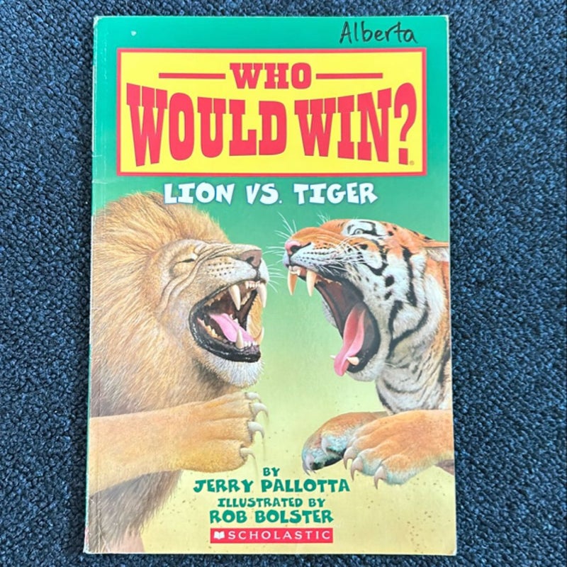 Who Would Win? - Lion vs. Tiger