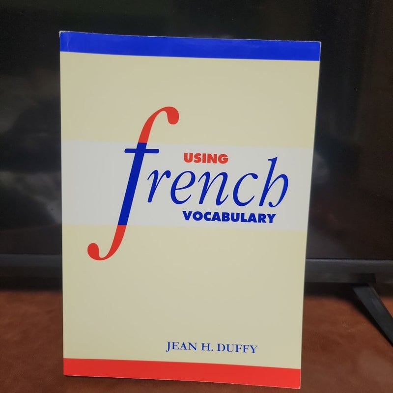 Using French Vocabulary