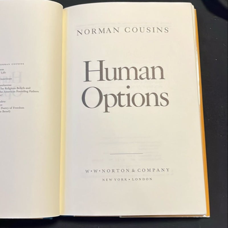 Human Options