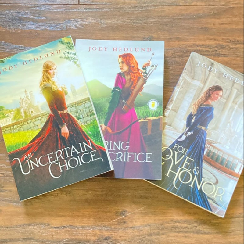 An Uncertain Choice, A Daring Sacrifice, For Love and Honor (3 book set)