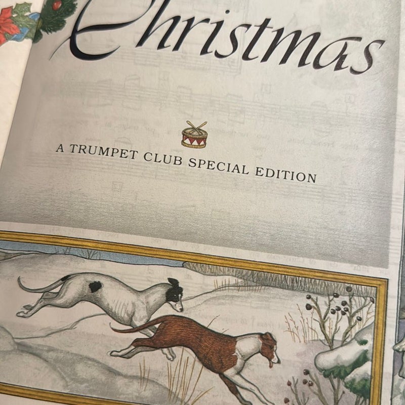 The 12 days of Christmas trumpet special edition, signed by the Jan Brett
