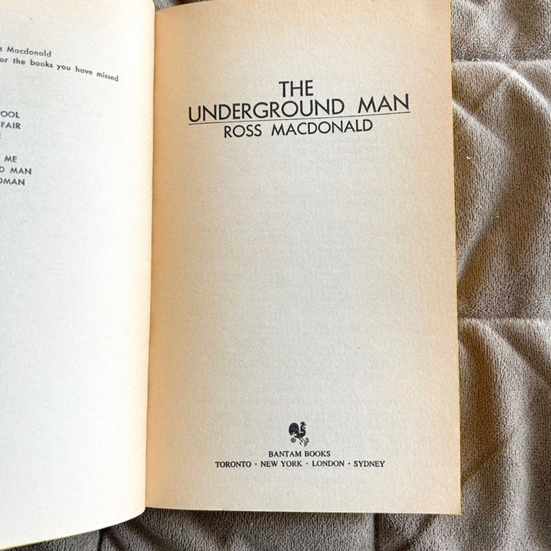 The Underground Man 1533