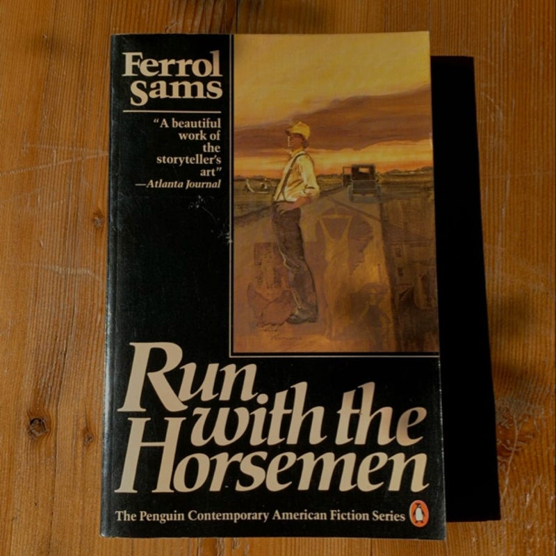 RUN WITH THE HORSEMEN- SIGNED Trade Paperback