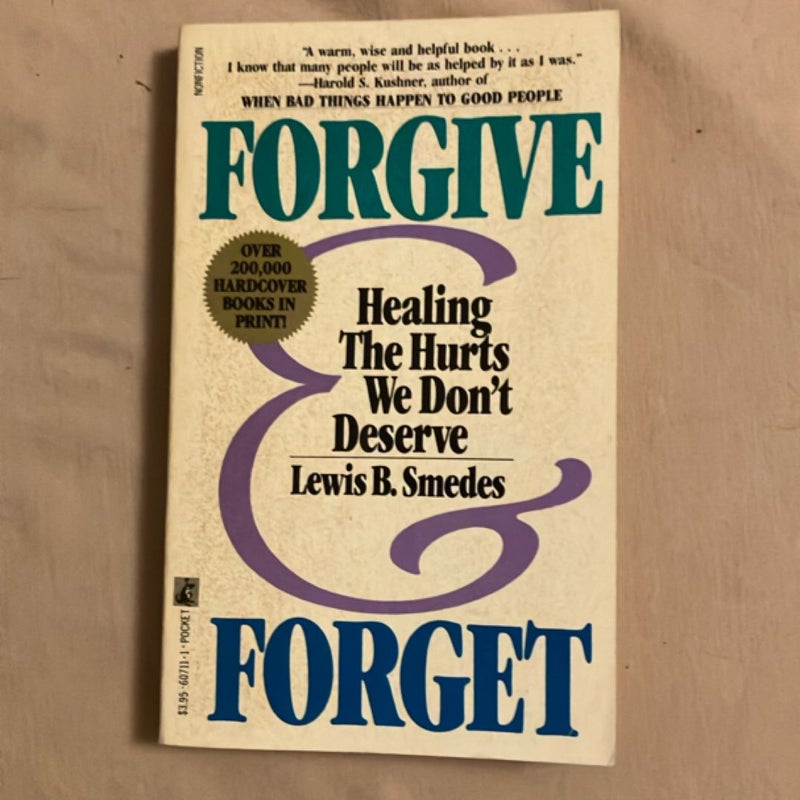 Forgive and Forget