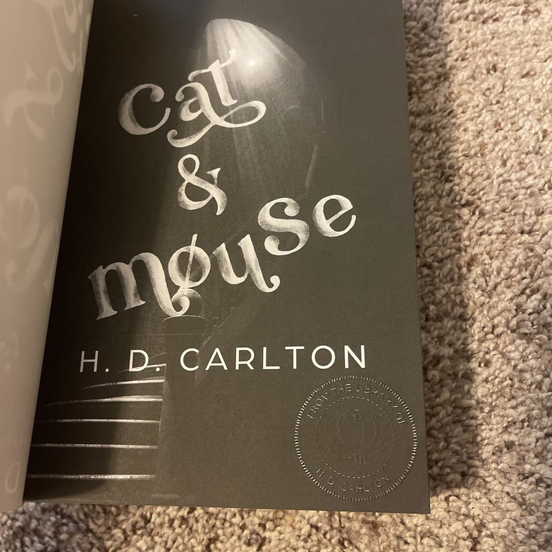 Haunting and Hunting Adeline Cat and Mouse site Exclusive by H.D