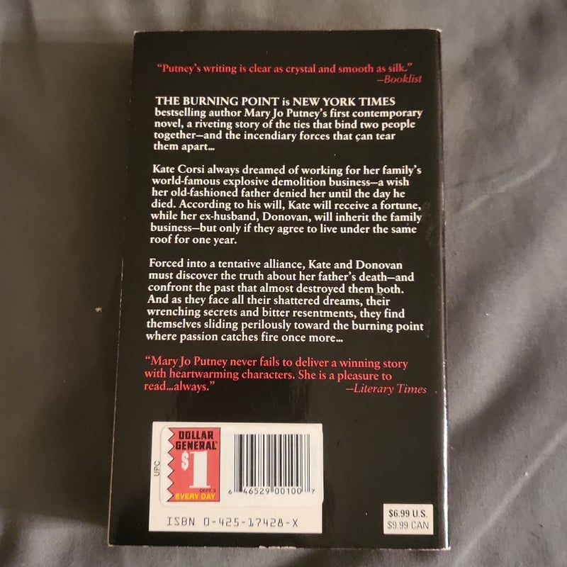 The Burning Point by Mary Jo Putney, Paperback | Pangobooks