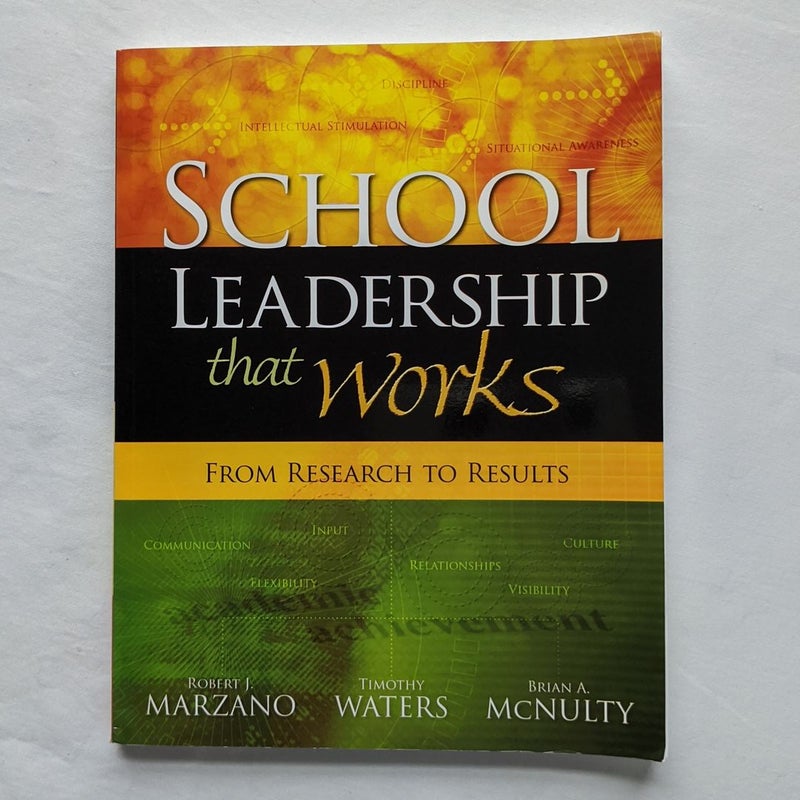 School Leadership That Works