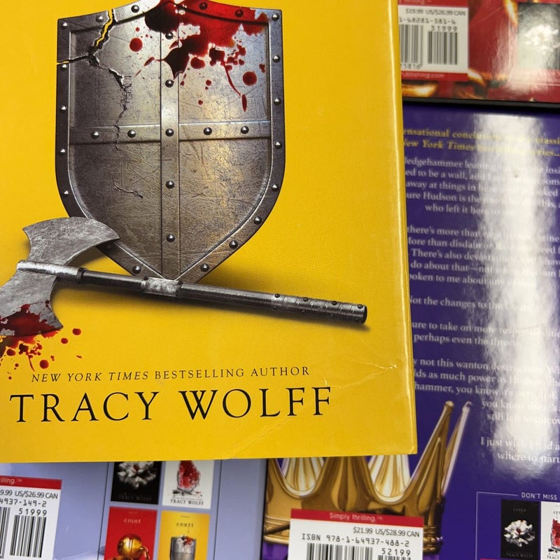 Tracy Wolff complete CRAVE series 6 Hardcover Bundle