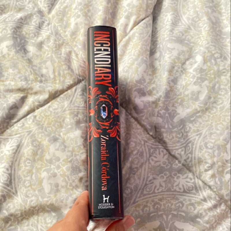 Incendiary (signed Fairyloot exclusive)