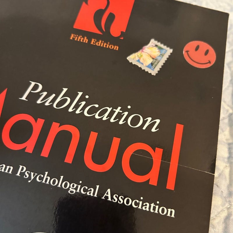 Publication Manual of the American Psychological Association