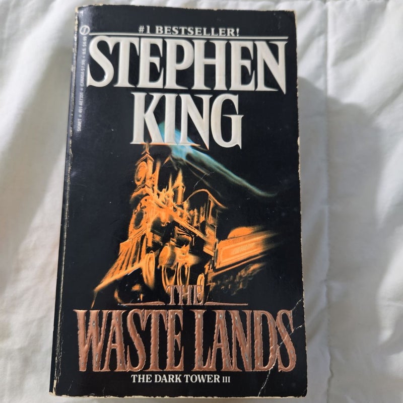 Rhe Waste Lands the Dark Tower III paperback vintage VG