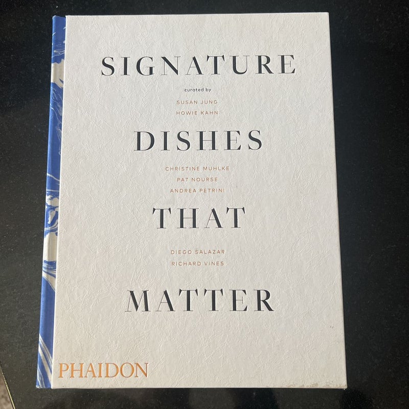 Signature Dishes That Matter