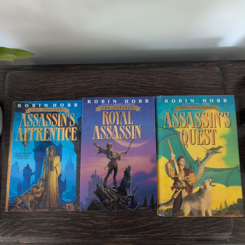 Farseer Trilogy (Assassin's Apprentice, Royal Assassin, Assassin's Quest)