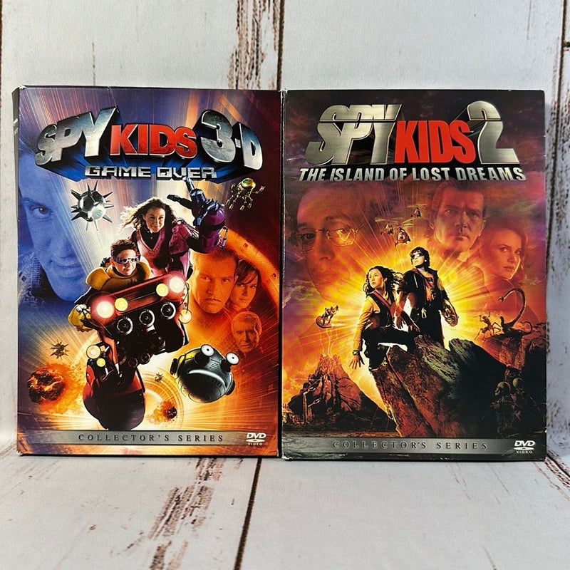 [2] Spy Kids Movies DVD Lot