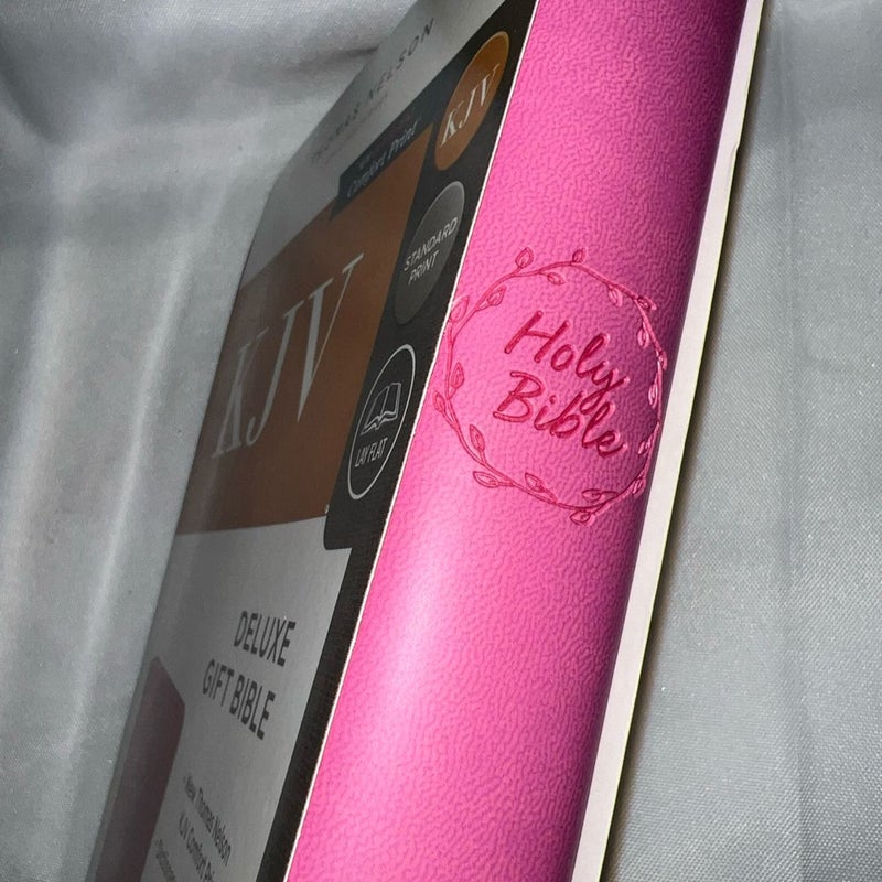 KJV Deluxe Gift Bible, Red Letter Edition [Pink]