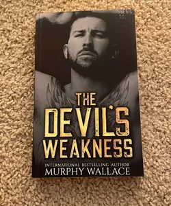 The Devil’s Weakness (original cover signed by the author)