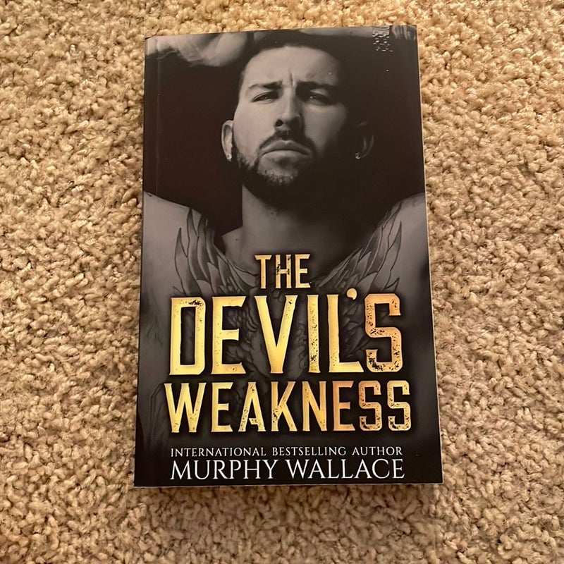 The Devil’s Weakness (original cover signed by the author)