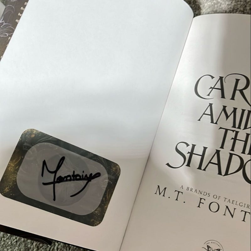 Carved Amidst the Shadows *signed*