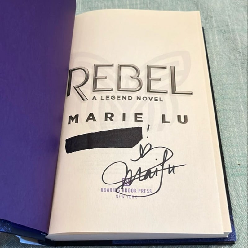 Rebel (Signed by the author)