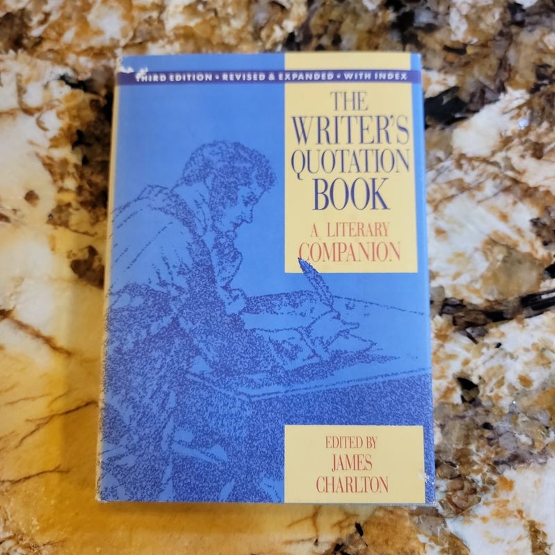 Writers Quotation Book