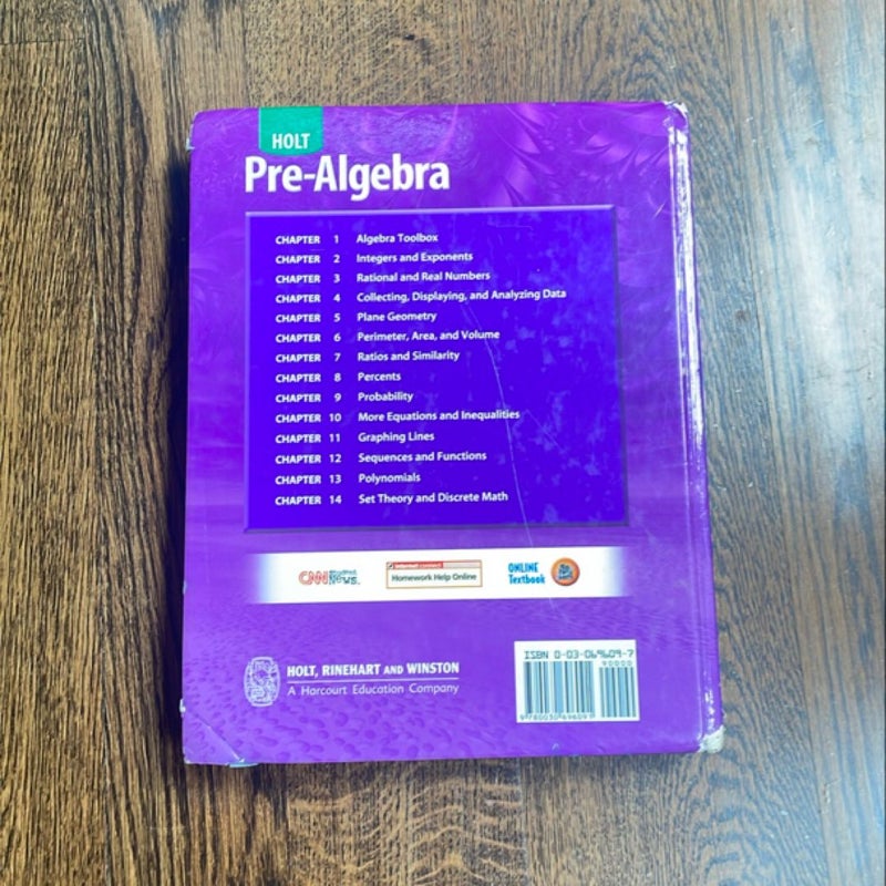 Pre-Algebra