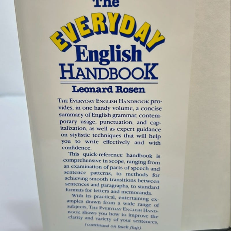 The everyday English handbook The everyday English handbook