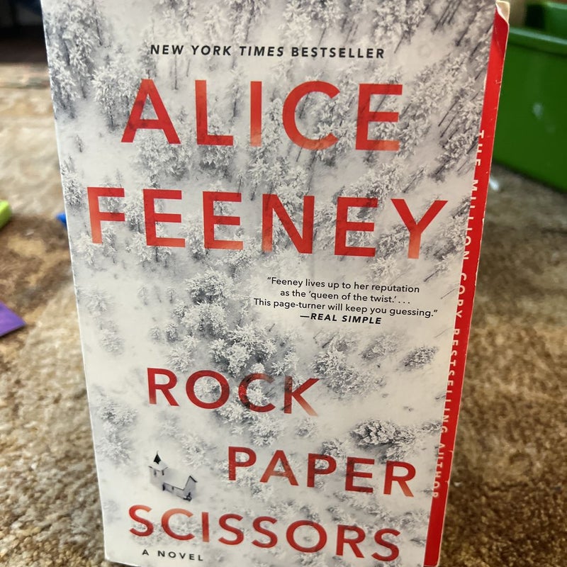 Rock Paper Scissors by Alice Feeney, Paperback