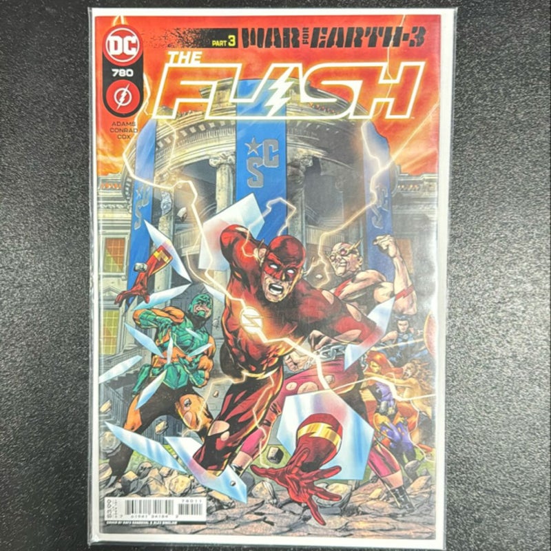 The Flash # 780 Part 3  War for Earth - 3 DC Comics