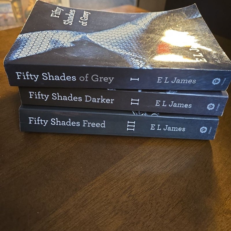 Fifty Shades of Grey Trilogy: Books 1-3