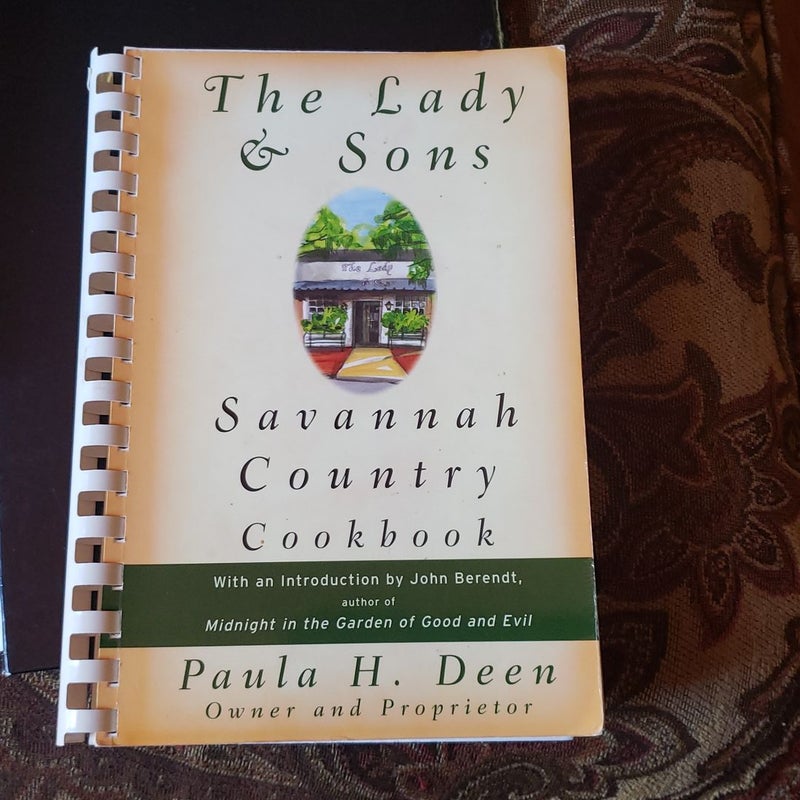AUTOGRAPHED The Lady and Sons Savannah Country Cookbook
