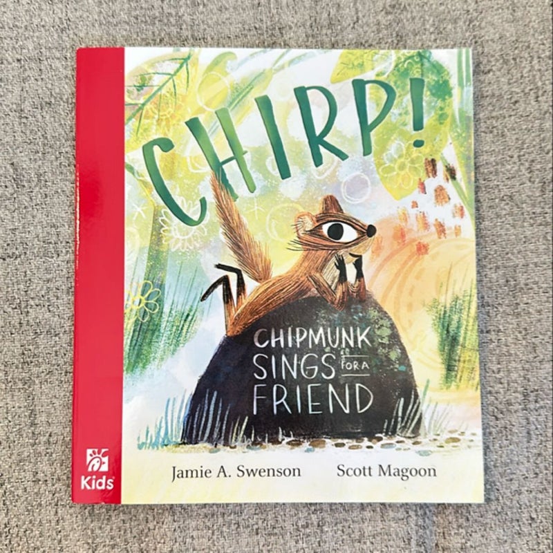 Chirp! Chipmunk sings for a Friend 