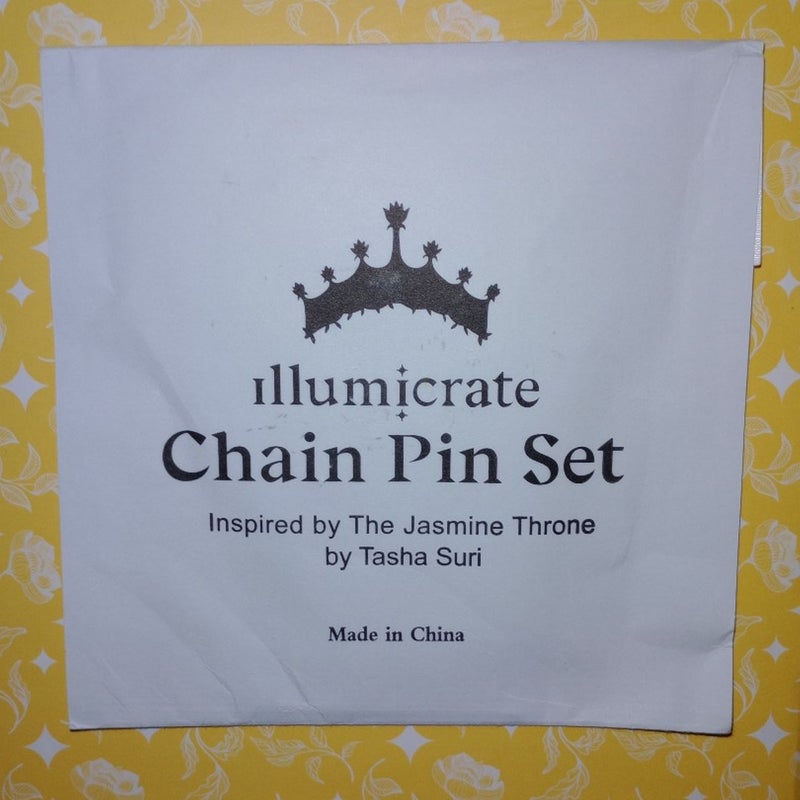 The Jasmin Throne Chain Pin Set (Illumicrate)