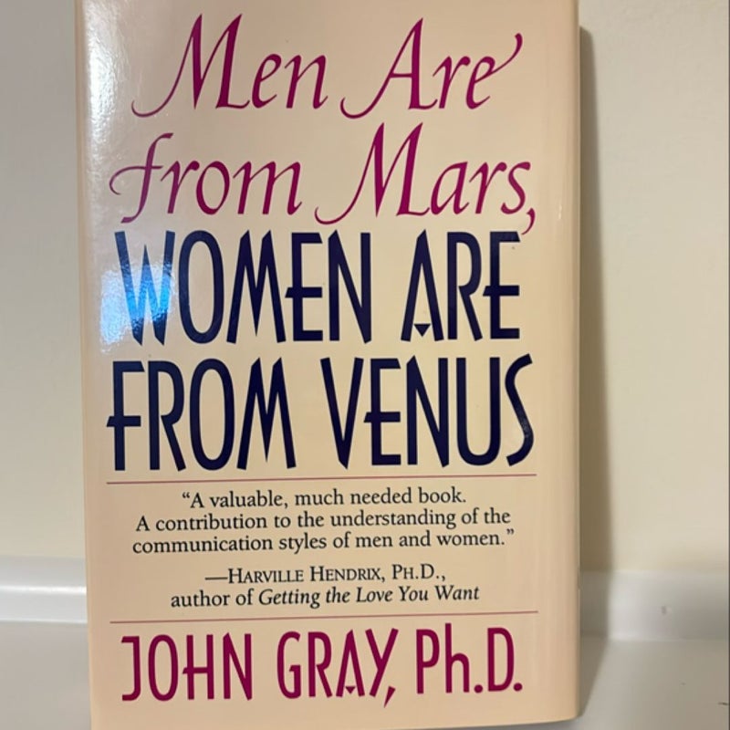 Men Are from Mars, Women Are from Venus