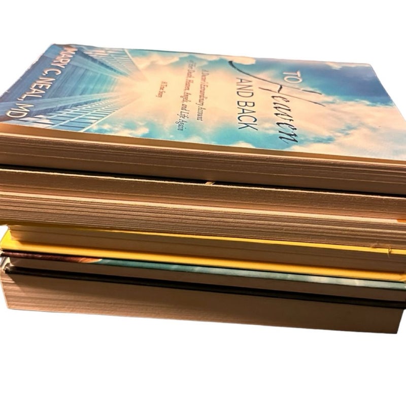 Lot 6 Near Death Experiences Books Proof of Heaven Life After Death Christian