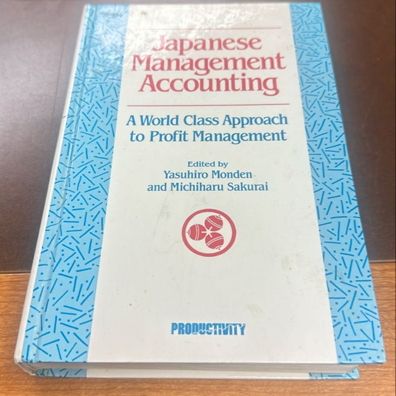 Japanese Management Accounting