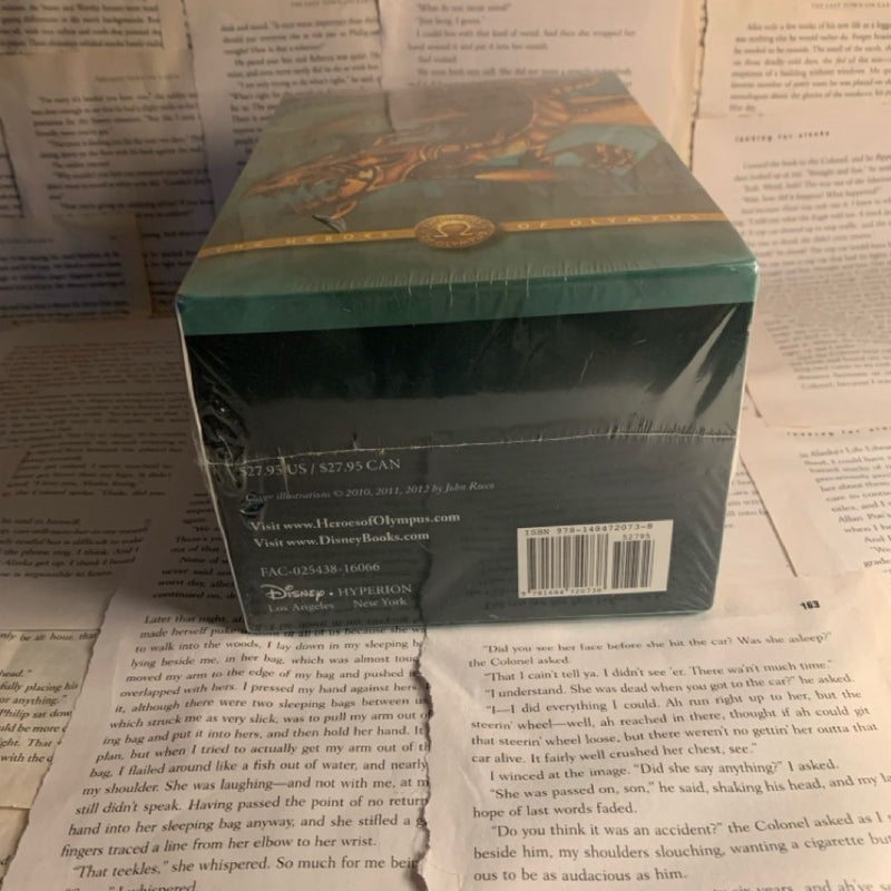The Heroes of Olympus Boxset
