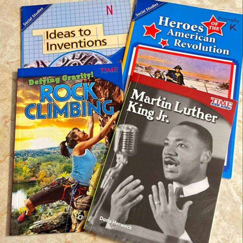 Bundle of 4 nonfiction readers