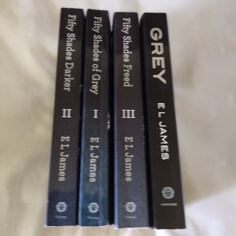 E.L James Bundles Grey, Fifty Shade of Freed, Fifty Shade of Grey , Fifty Shade of Darker 