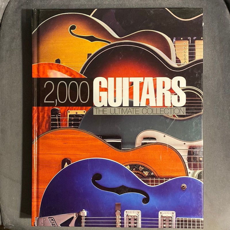 2,000 Guitars by Tony Bacon, Hardcover | Pangobooks