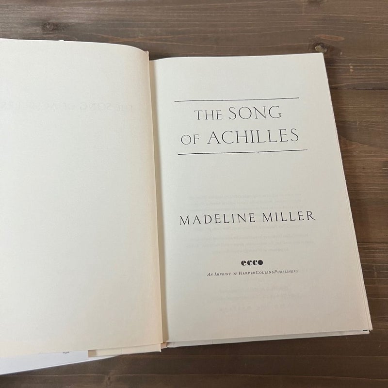 The Song of Achilles