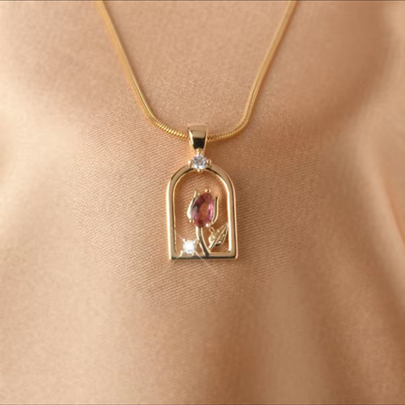 beauty and the beast necklace 