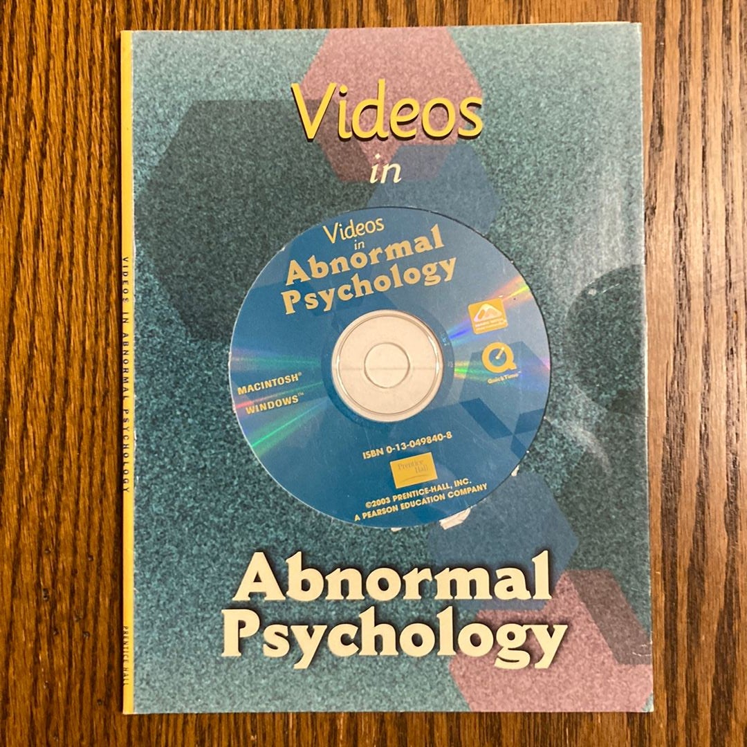 Abnormal Psychology By Irwin G. Sarason, Barbara R. Sarason