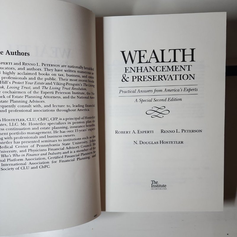 Wealth Enhancement and Preservation